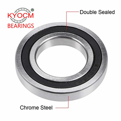 16006-2RS Deep Groove Ball Bearing 30x55x9mm Double Sealed Chrome Steel Bearings